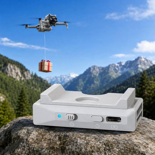 LKTOP PT-1 Drone Payload Release System Light Sensor Airdropper For DJI Mini 5 Pro / Air 3 Series / Mavic Series(Grey)