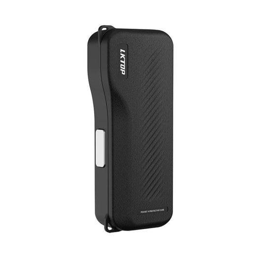 For DJI Osmo Pocket 4/3 LKTOP Hard Carrying Case Protective Storage Box with Wrist Strap Short Black