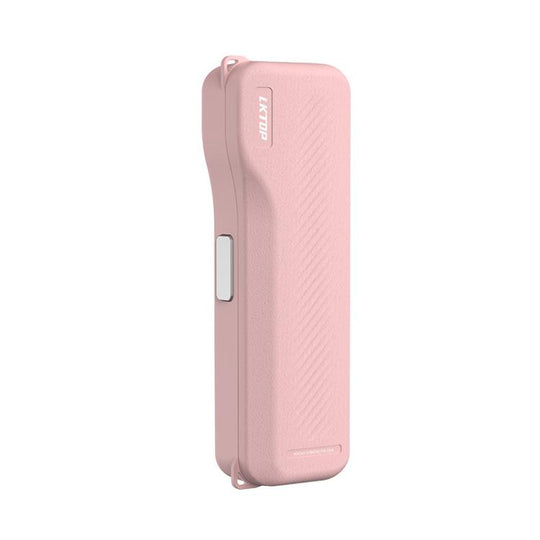 For DJI Osmo Pocket 4/3 LKTOP Hard Carrying Case Protective Storage Box with Wrist Strap Long Pink