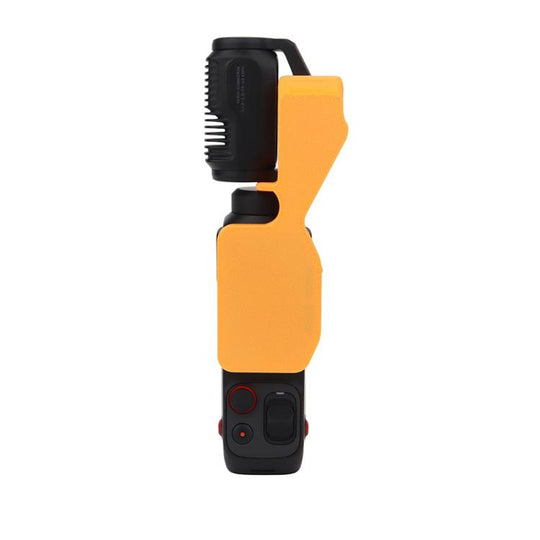 For Insta360 Luna Ultra Gimbal Lock and Screen Protector Clip Gimbal Stabilizer Guard(Orange)