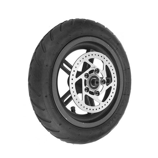 For Xiaomi M365 Pneumatic Rear Drive Wheel With 110 Brake Disc(Black)