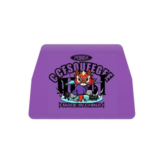 qili Car Film Squeegee Dual-Edge Gradient Trimming Squeegee(Purple Trapezoid)