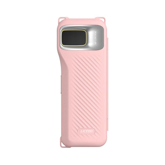 For DJI Osmo Pocket 4P LKTOP Hard Carrying Case Protective Storage Box with Wrist Strap(Pink)