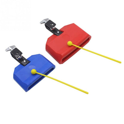 Plastic Cowbell Drum Kindergarten Teaching Aid Percussion(Red Large) - Percussion Accessories by buy2fix | Online Shopping UK | buy2fix