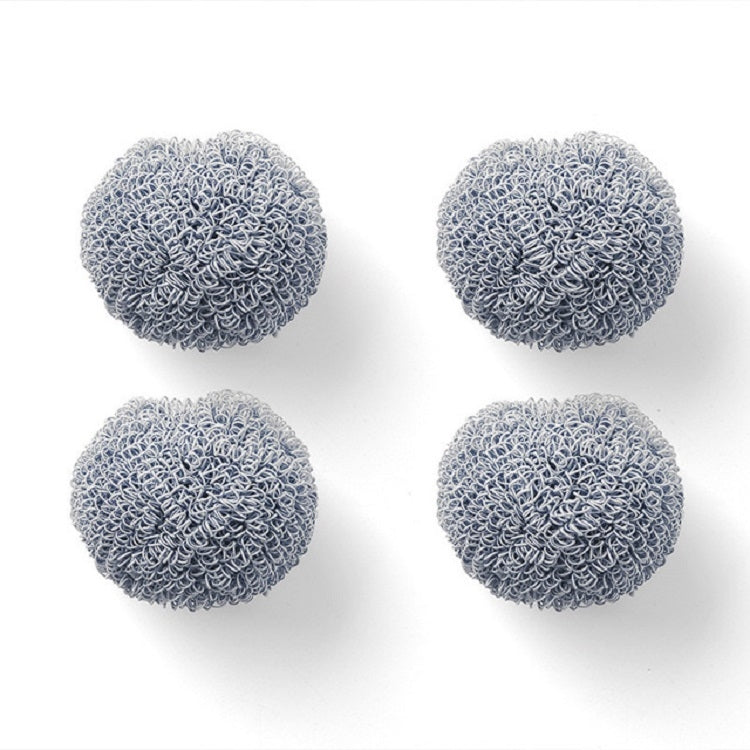4 PCS / Set Polyester Cleaning Brush Pot Brush Replacement Heads - Cleaning Tools by buy2fix | Online Shopping UK | buy2fix