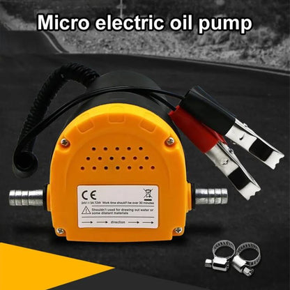 24V 60W Oil / Crude oil Fluid Sump Extractor Scavenge Exchange Transfer Pump Suction Transfer Pump + Tubes for Auto Car Boat Mot by buy2fix