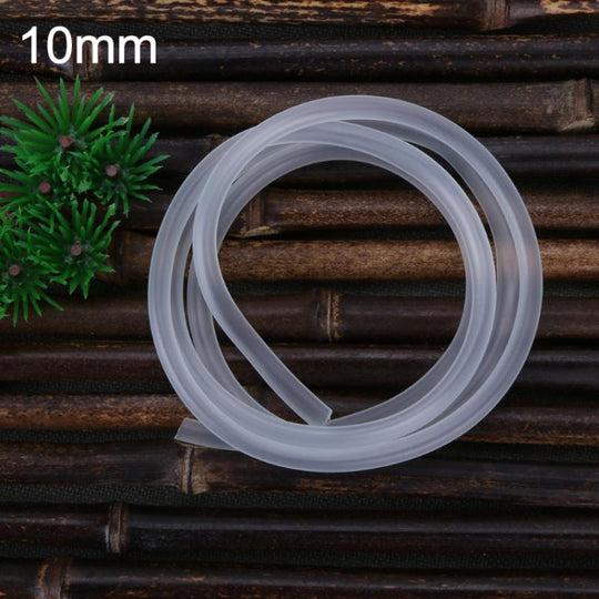 4x6mm Soft Silicone Oxygen Pump Hose for Air Bubble Stone Professional Aquarium Fish Tank Pond Air Pump Filter Aeration Tube, Size:10m