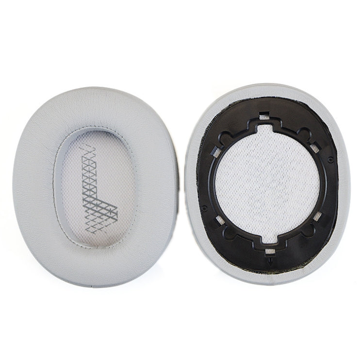 2 PCS For JBL Live 500BTNC Headphone Sponge Sleeve Earmuffs(Gray White) - Earmuff & Pad by buy2fix | Online Shopping UK | buy2fix