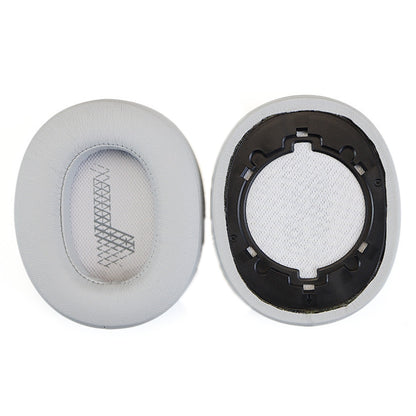 2 PCS For JBL Live 500BTNC Headphone Sponge Sleeve Earmuffs(Gray White) - Earmuff & Pad by buy2fix | Online Shopping UK | buy2fix