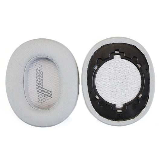 2 PCS For JBL Live 500BTNC Headphone Sponge Sleeve Earmuffs(Gray White) - Earmuff & Pad by buy2fix | Online Shopping UK | buy2fix