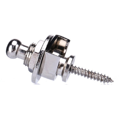 Metal Universal Guitar Strap Buckle Strap Nail Anti-off Guitar Tail Nail(Silver) - String Instrument Accessories by buy2fix | Online Shopping UK | buy2fix