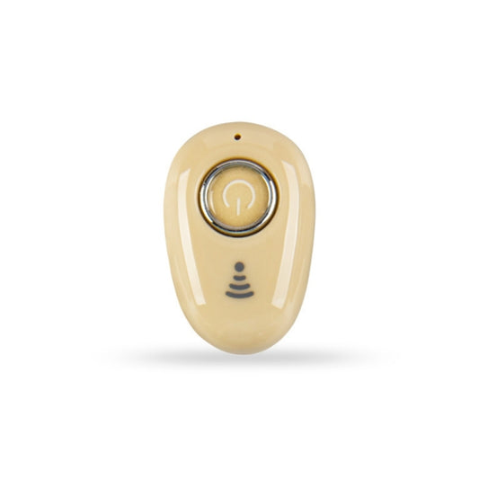 S650 Mini Bluetooth Earphone Earbuds Sport with Mic for All Phone(Yellow) - Bluetooth Earphone by buy2fix | Online Shopping UK | buy2fix