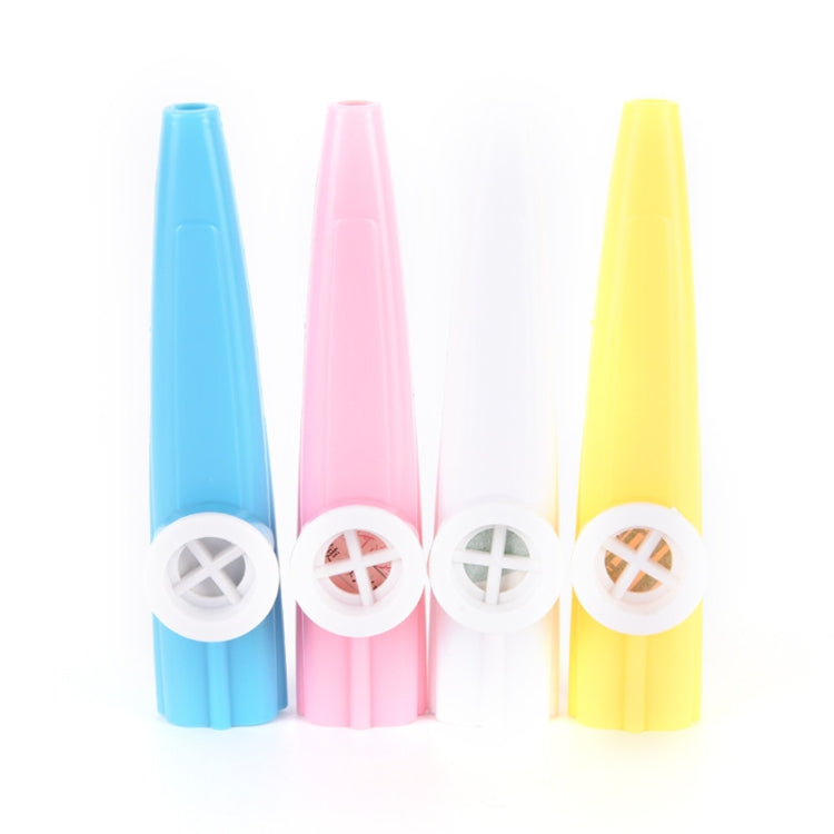 10PCS Plastic Kazoo Children Accompaniment Instrument, Random Color Delivery - Wind Instrument Accessories by buy2fix | Online Shopping UK | buy2fix