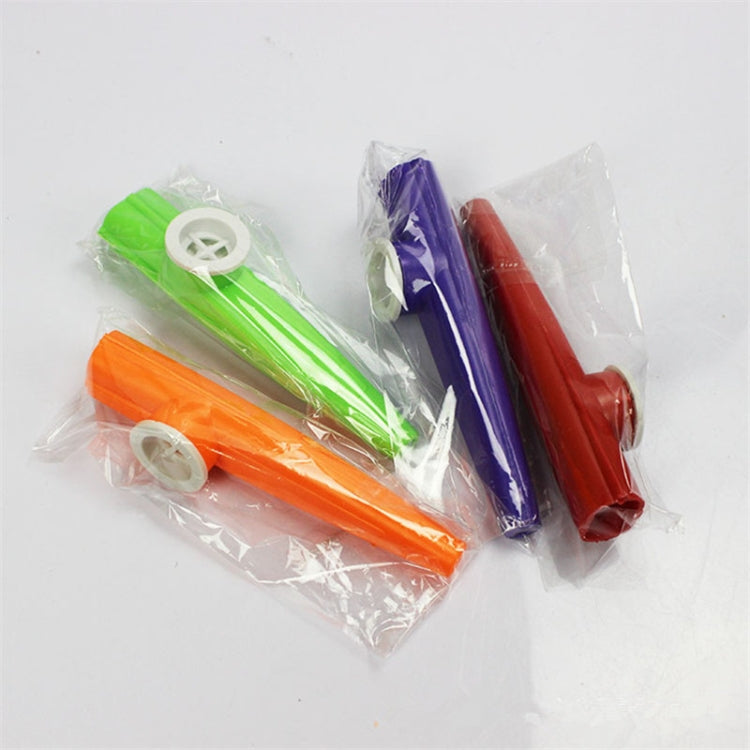 10PCS Plastic Kazoo Children Accompaniment Instrument, Random Color Delivery - Wind Instrument Accessories by buy2fix | Online Shopping UK | buy2fix