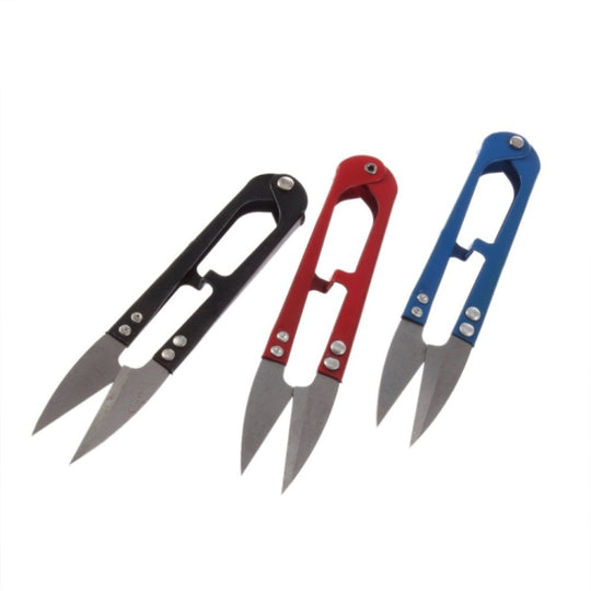 10 PCS Stainless Steel Mini Household Embroidery Scissors(Random Color Delivery)