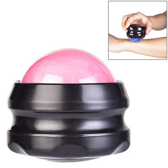 Body Therapy Foot Back Waist Hip Relaxer Massage Roller Ball(Pink)