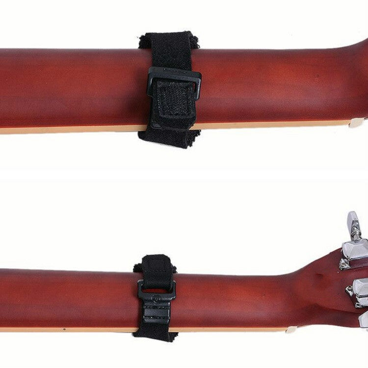 Muffler Band Stop Band Electric Guitar Electric Bass Acoustic Guitar Damper Musical Instrument Accessories, Size:Small(Black) - String Instrument Accessories by buy2fix | Online Shopping UK | buy2fix