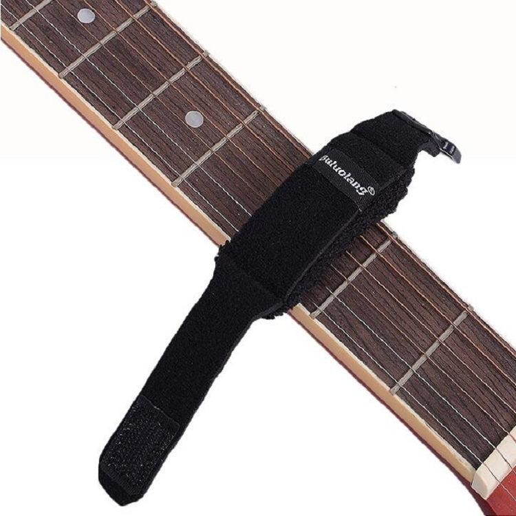 Muffler Band Stop Band Electric Guitar Electric Bass Acoustic Guitar Damper Musical Instrument Accessories, Size:Medium(Black) - String Instrument Accessories by buy2fix | Online Shopping UK | buy2fix