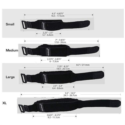 Muffler Band Stop Band Electric Guitar Electric Bass Acoustic Guitar Damper Musical Instrument Accessories, Size:XL(Black) - String Instrument Accessories by buy2fix | Online Shopping UK | buy2fix