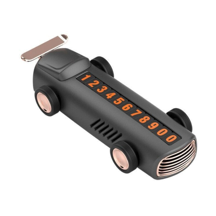 Temporary Parking Number Plate For Car With Hidden Car Card Multifunctional Car Perfume Decoration by buy2fix