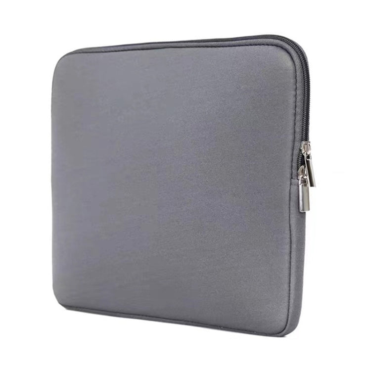 15.6 inch Laptop Solid Color Sleeve Bag (Grey) by buy2fix