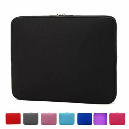 15.6 inch Laptop Solid Color Sleeve Bag (Grey) by buy2fix