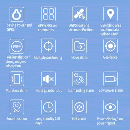 TK202B 4G Car Truck Vehicle Tracking GSM GPRS GPS Tracker Support AGPS, Battery Capacity: 5000mAh - Car Tracker by buy2fix | Online Shopping UK | buy2fix
