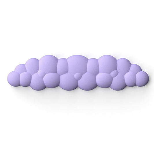 Cloud Wrist Rest Memory Foam Keyboard Pad Office Desktop Wrist Brace (Purple) by buy2fix