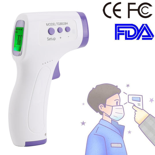 TG8818H Non-contact Forehead Body Infrared Thermometer, Temperature Range: 32.0 degree C - 42.5 degree C(Purple)