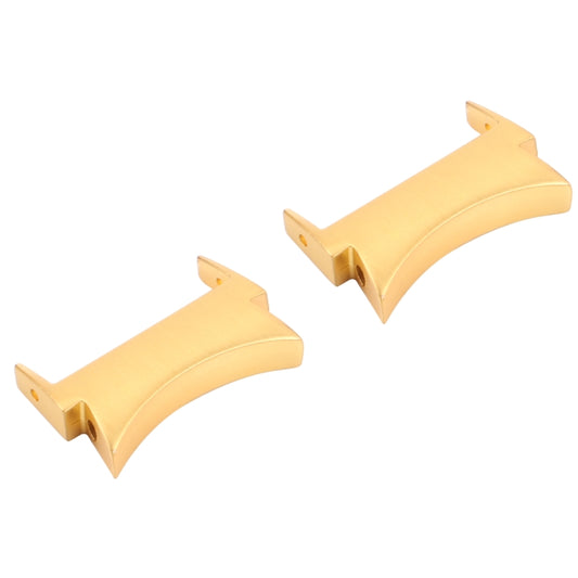 1 Pair For Samsung Galaxy Watch4 40mm / 44mm Smart Watch Watchband Connector Converter (Gold) - Other Parts by buy2fix | Online Shopping UK | buy2fix
