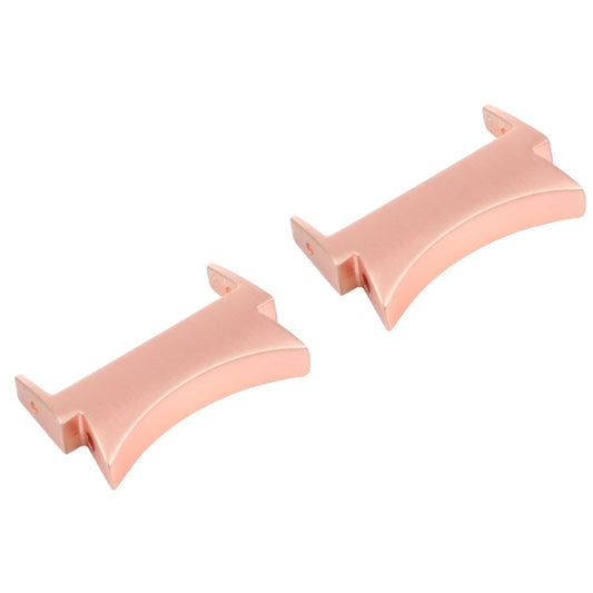 1 Pair For Samsung Galaxy Watch4 40mm / 44mm Smart Watch Watchband Connector Converter (Rose Gold) - Other Parts by buy2fix | Online Shopping UK | buy2fix