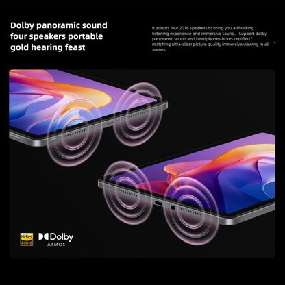 REDMI Pad 2 11 inch Tablet PC, 6GB+128GB, HyperOS 2, MediaTek G100-Ultra Octa Core CPU (Purple) - Other by Xiaomi | Online Shopping UK | buy2fix