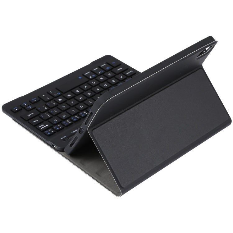 A06 Detachable Lambskin Texture Ultra-thin TPU Bluetooth Keyboard Leather Tablet Case with Stand For iPad mini 6 / mini 7 (Black) - For iPad mini by buy2fix | Online Shopping UK | buy2fix