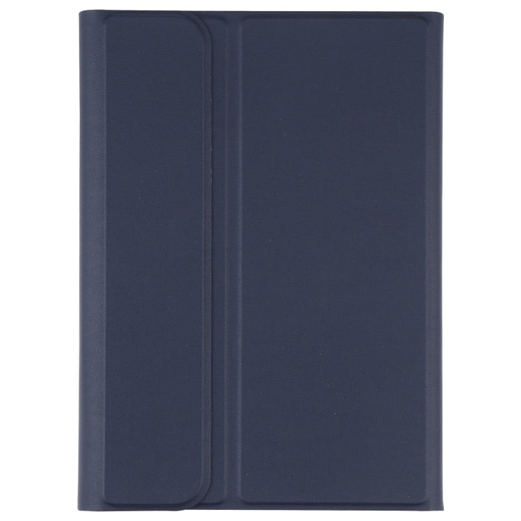 A06 Detachable Lambskin Texture Ultra-thin TPU Bluetooth Keyboard Leather Tablet Case with Stand For iPad mini 6 / mini 7 (Blue) - For iPad mini by buy2fix | Online Shopping UK | buy2fix