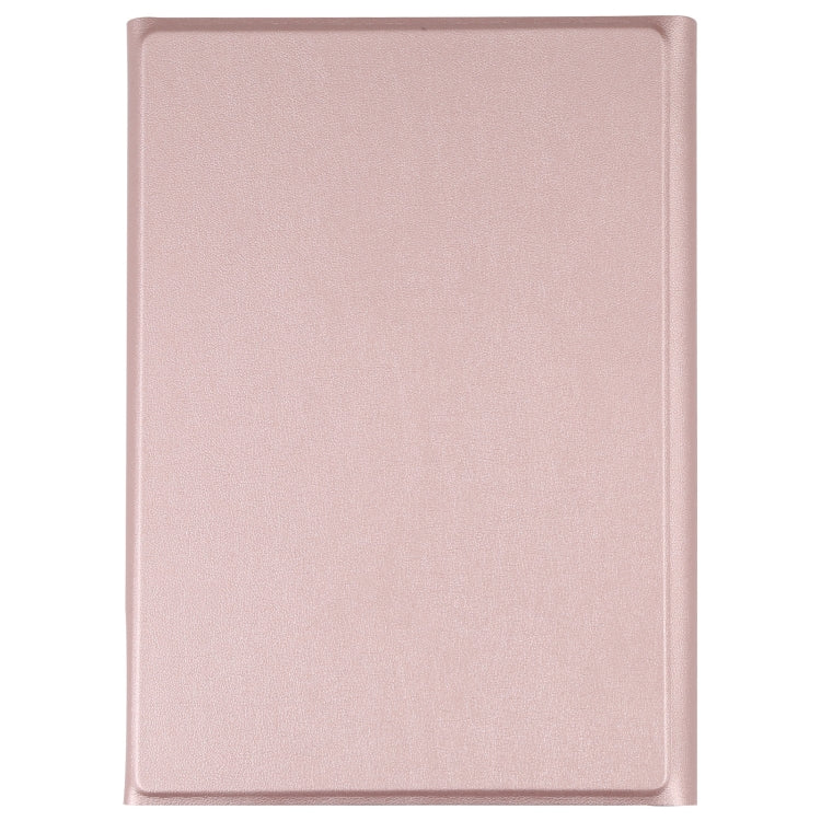 A06S Detachable Lambskin Texture Ultra-thin TPU Backlight Bluetooth Keyboard Leather Tablet Case with Stand For iPad mini 6 / mini 7(Rose Gold) - For iPad mini by buy2fix | Online Shopping UK | buy2fix