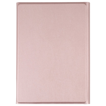 A06S Detachable Lambskin Texture Ultra-thin TPU Backlight Bluetooth Keyboard Leather Tablet Case with Stand For iPad mini 6 / mini 7(Rose Gold) - For iPad mini by buy2fix | Online Shopping UK | buy2fix