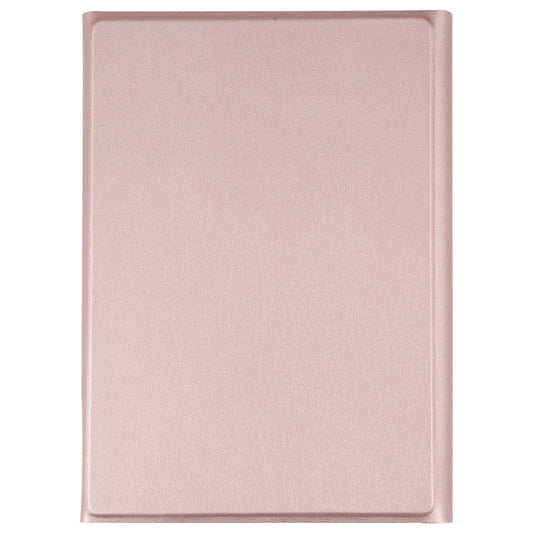 A06S Detachable Lambskin Texture Ultra-thin TPU Backlight Bluetooth Keyboard Leather Tablet Case with Stand For iPad mini 6 / mini 7(Rose Gold) - For iPad mini by buy2fix | Online Shopping UK | buy2fix