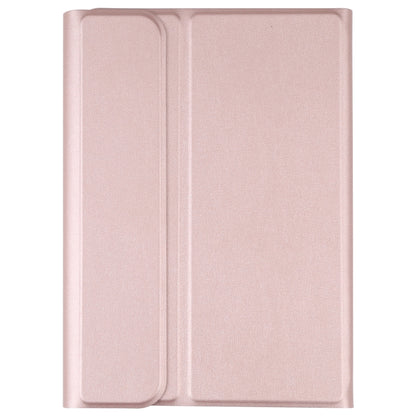 A06S Detachable Lambskin Texture Ultra-thin TPU Backlight Bluetooth Keyboard Leather Tablet Case with Stand For iPad mini 6 / mini 7(Rose Gold) - For iPad mini by buy2fix | Online Shopping UK | buy2fix