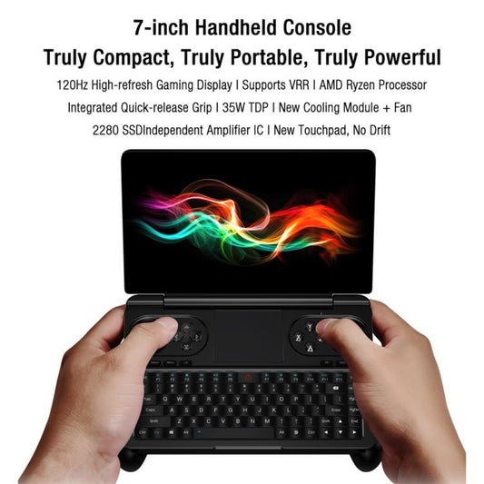 GPD WIN Mini 2025 Handheld Gaming PC, 16GB+1TB, 7 inch Windows 11 Home AMD Ryzen 7 8840U, US Plug - Pocket Console by GPD | Online Shopping UK | buy2fix