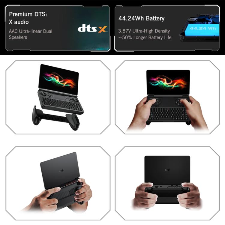 GPD WIN Mini 2025 Handheld Gaming PC, 16GB+1TB, 7 inch Windows 11 Home AMD Ryzen 7 8840U, UK Plug - Pocket Console by GPD | Online Shopping UK | buy2fix