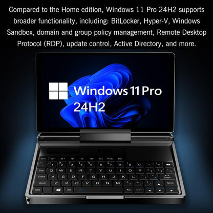 GPD MicroPC 2 Handheld Gaming PC, 16GB+512GB, 7 inch Windows 11 Pro Intel Core i3-N300, US Plug - Pocket Console by GPD | Online Shopping UK | buy2fix