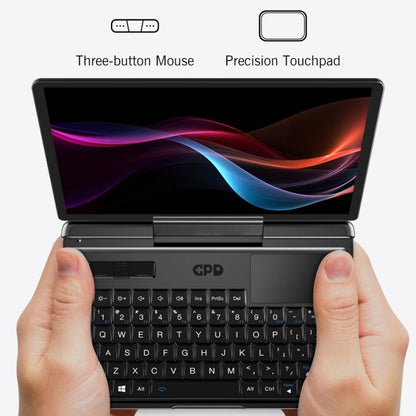GPD MicroPC 2 Handheld Gaming PC, 16GB+512GB, 7 inch Windows 11 Pro Intel Core i3-N300, UK Plug - Pocket Console by GPD | Online Shopping UK | buy2fix