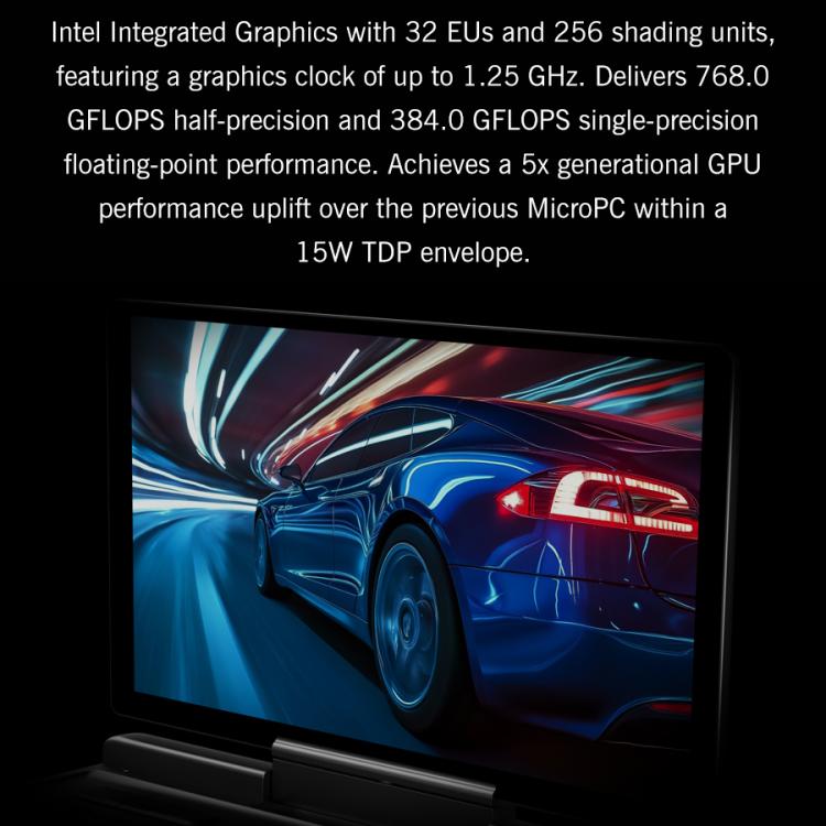 GPD MicroPC 2 Handheld Gaming PC, 16GB+512GB, 7 inch Windows 11 Pro Intel Core i3-N300, UK Plug - Pocket Console by GPD | Online Shopping UK | buy2fix