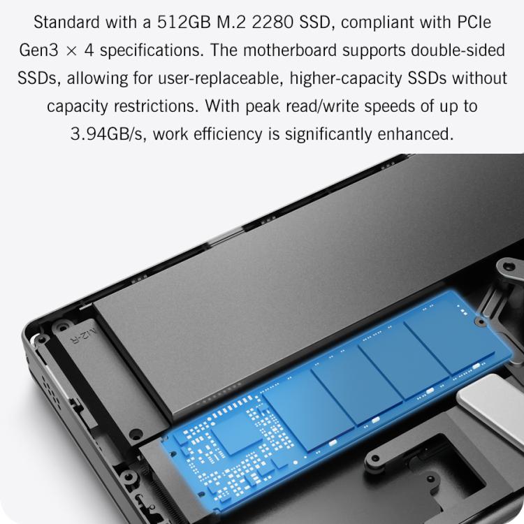 GPD MicroPC 2 Handheld Gaming PC, 16GB+512GB, 7 inch Windows 11 Pro Intel Core i3-N300, UK Plug - Pocket Console by GPD | Online Shopping UK | buy2fix