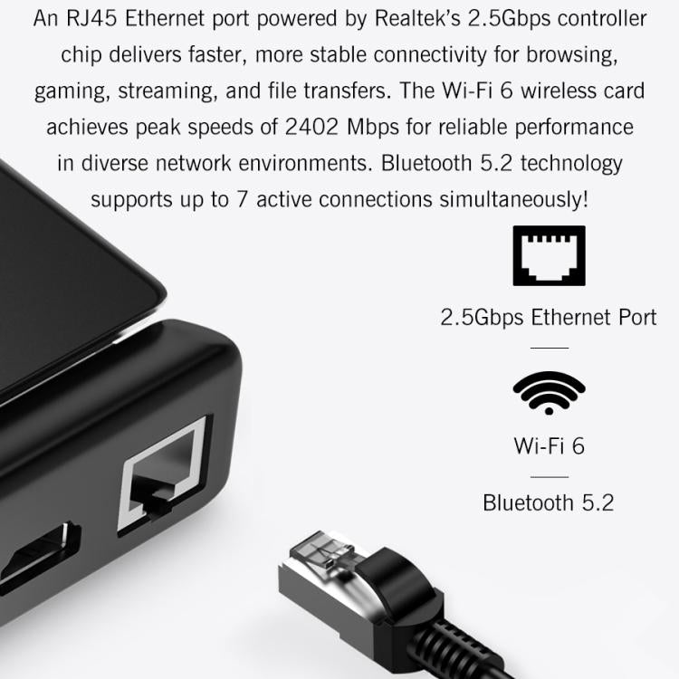 GPD MicroPC 2 Handheld Gaming PC, 16GB+512GB, 7 inch Windows 11 Pro Intel Core i3-N300, UK Plug - Pocket Console by GPD | Online Shopping UK | buy2fix