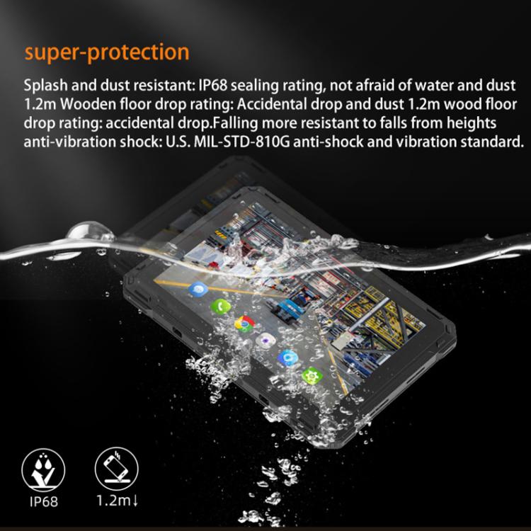 CENAVA A88ST IP68 Rugged Tablet PC, 4GB+64GB, 8 inch Android 11 MTK6771 Octa Core, 4G Network, EU Plug - CENAVA by CENAVA | Online Shopping UK | buy2fix