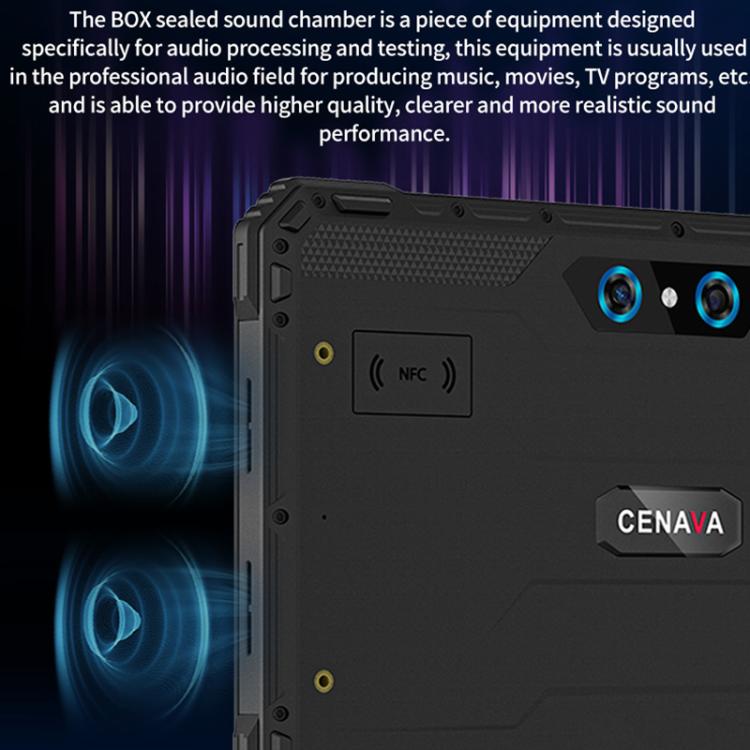 CENAVA A88ST IP68 Rugged Tablet PC, 4GB+64GB, 8 inch Android 11 MTK6771 Octa Core, 4G Network, EU Plug - CENAVA by CENAVA | Online Shopping UK | buy2fix