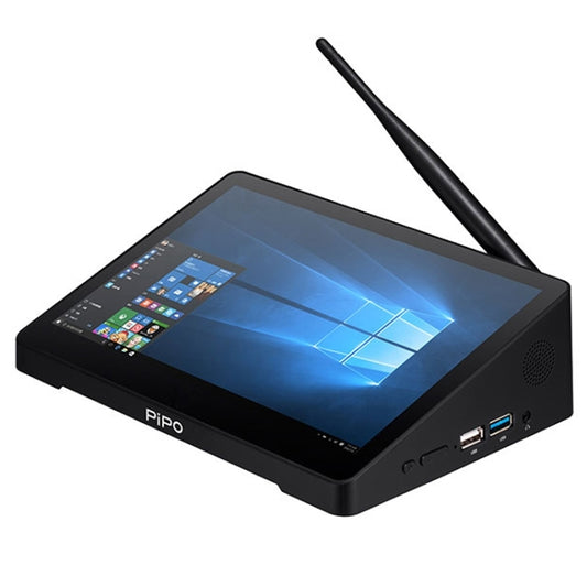 PiPo H10PRO All-in-One Mini PC, 10.1 inch, 8GB+128GB+128GB, Windows 11 Intel Alder Lake N100 Quad Core, US Plug (Black) - PiPO by PiPo | Online Shopping UK | buy2fix