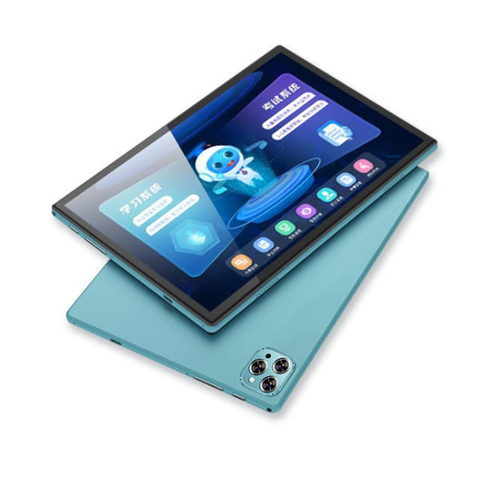 Y22 10.1 inch Smart Learning Tablet PC Combo Set, 4GB+32GB, Android 10 MTK6755 Octa Core, 4G Network, with Leather Case + Keyboard, EU Plug (Light Green) - 10.1 inch by buy2fix | Online Shopping UK | buy2fix