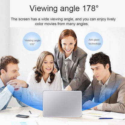 H15 15.6 inch Ultrathin Laptop, 16GB+128GB, Windows 11 Intel Processor N95 Quad Core, EU Plug (Silver) - Others by buy2fix | Online Shopping UK | buy2fix
